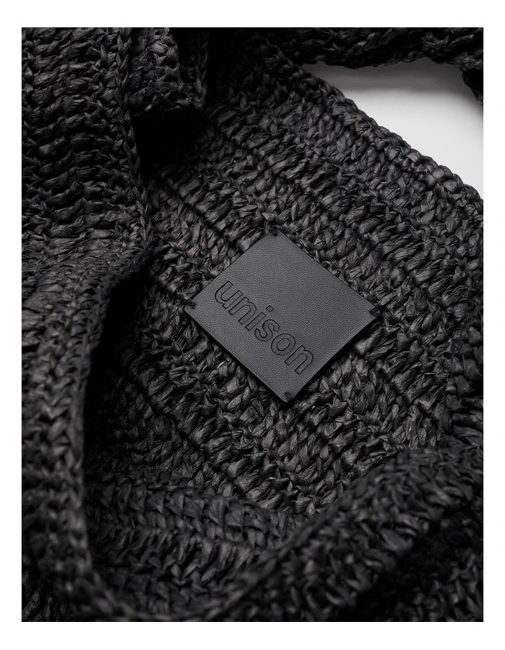 Sorrento Textured Hobo in Black image 4