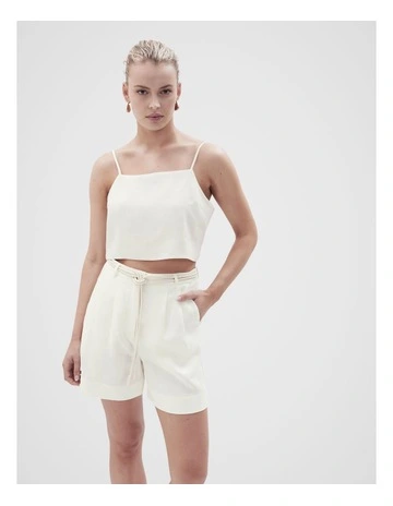 Sheer Cami in Parchment