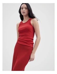 The Classic Tank in Red