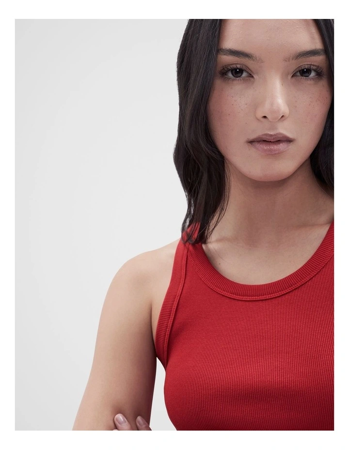 The Classic Tank in Red image 3