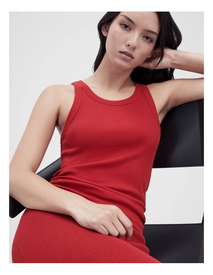 The Classic Tank in Red image 4