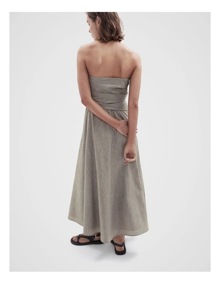 Stripe Strapless Dress image 2