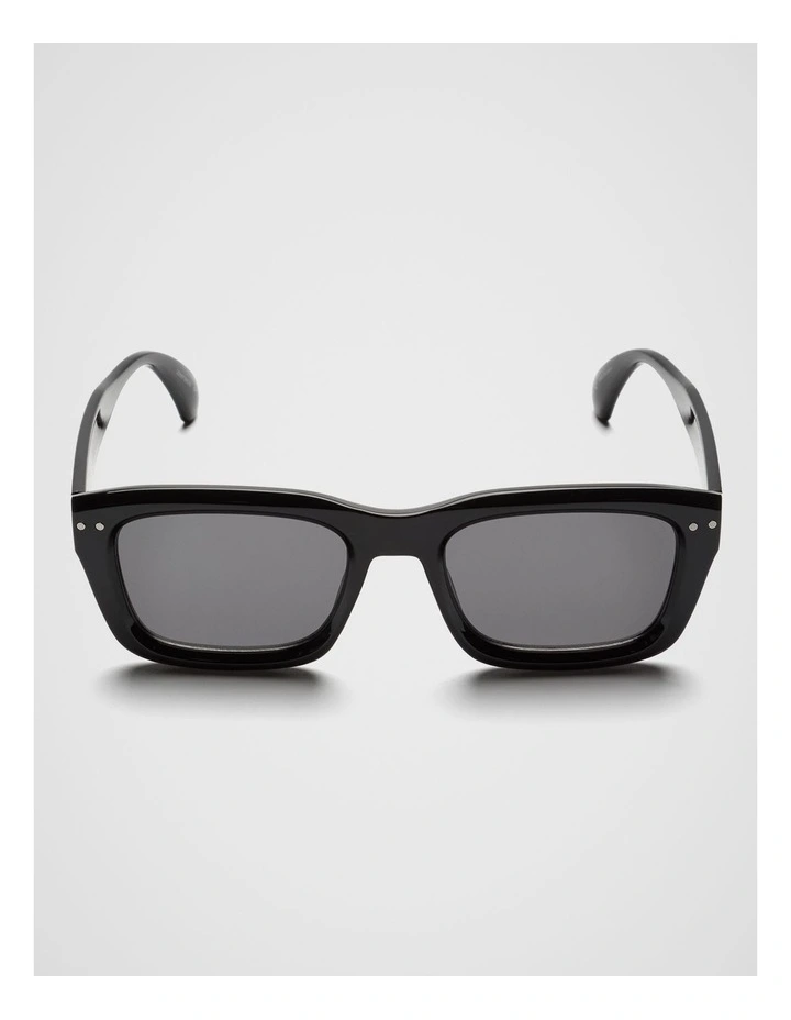 Reid Sunglasses in Black image 2