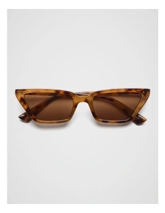 Ines Sunglasses in Brown