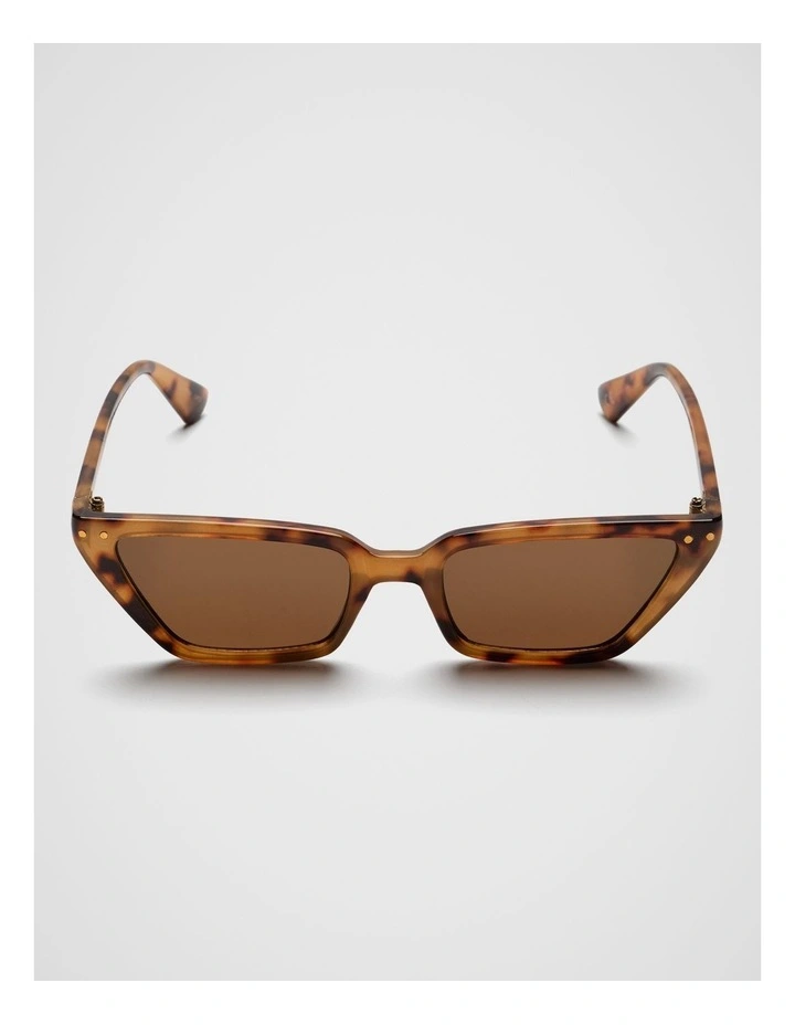 Ines Sunglasses in Brown image 2