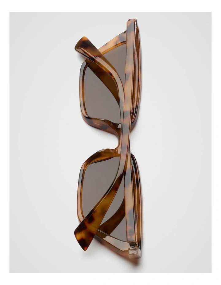Ines Sunglasses in Brown image 3