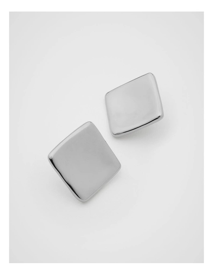 Ayla Earrings in Silver image 1