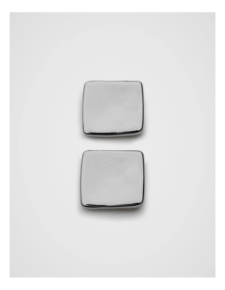 Ayla Earrings in Silver image 3