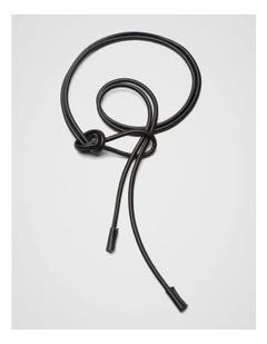 Clare Wrap Belt in Black