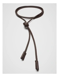 Clare Wrap Belt in Brown