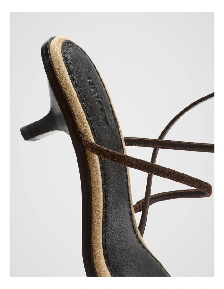 Meadow Leather Heel in Brown image 3