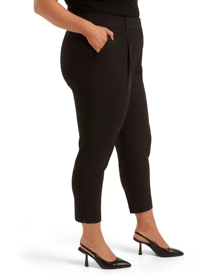 Avina Straight Leg Pants in Black image 3