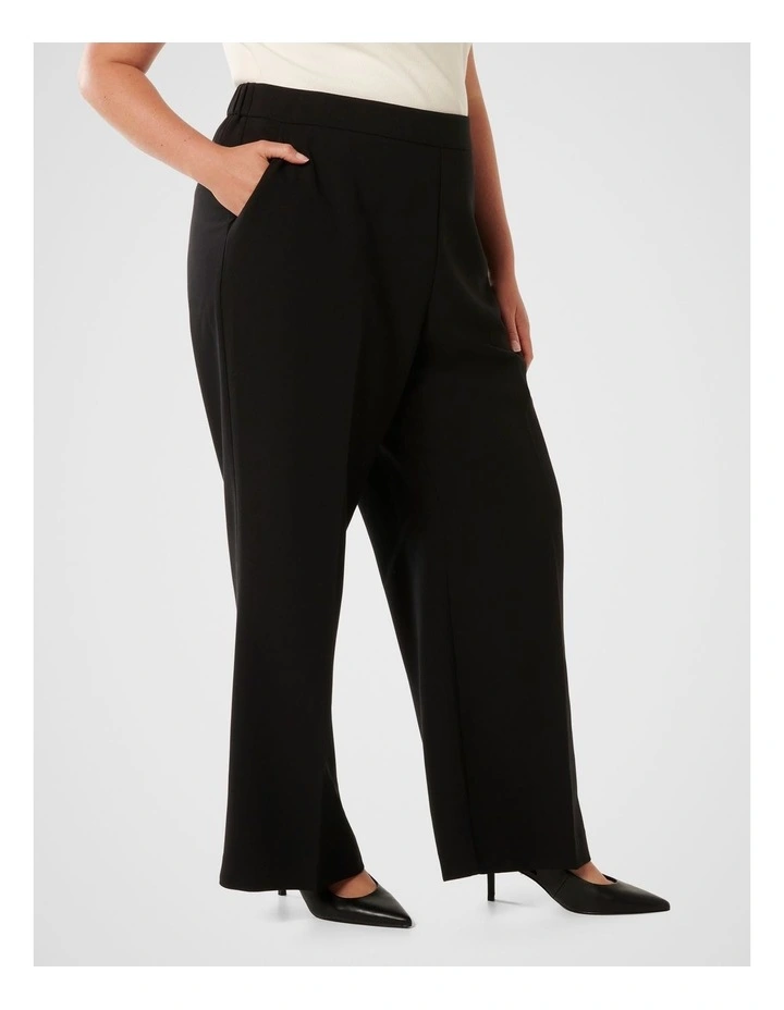 Marissa Wide Leg Pants in Black image 3