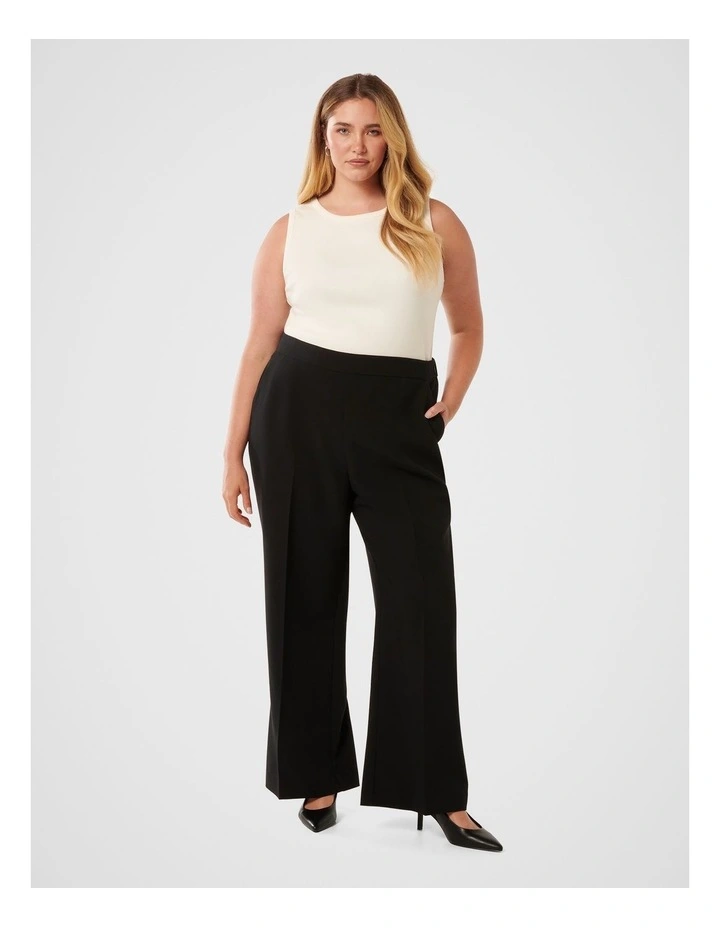 Marissa Wide Leg Pants in Black image 5