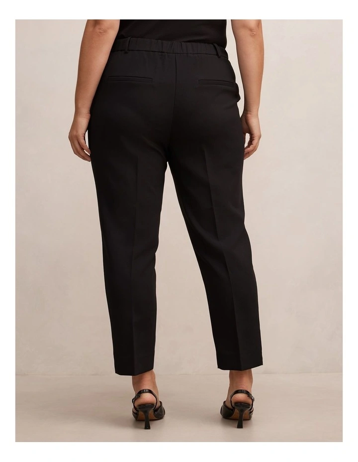 Asher Tapered Pant in Black image 2