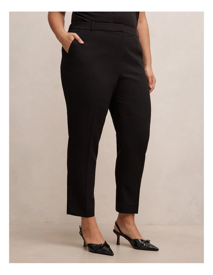 Asher Tapered Pant in Black image 3