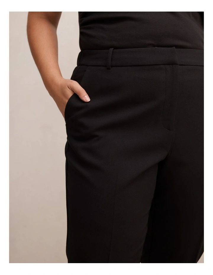 Asher Tapered Pant in Black image 4
