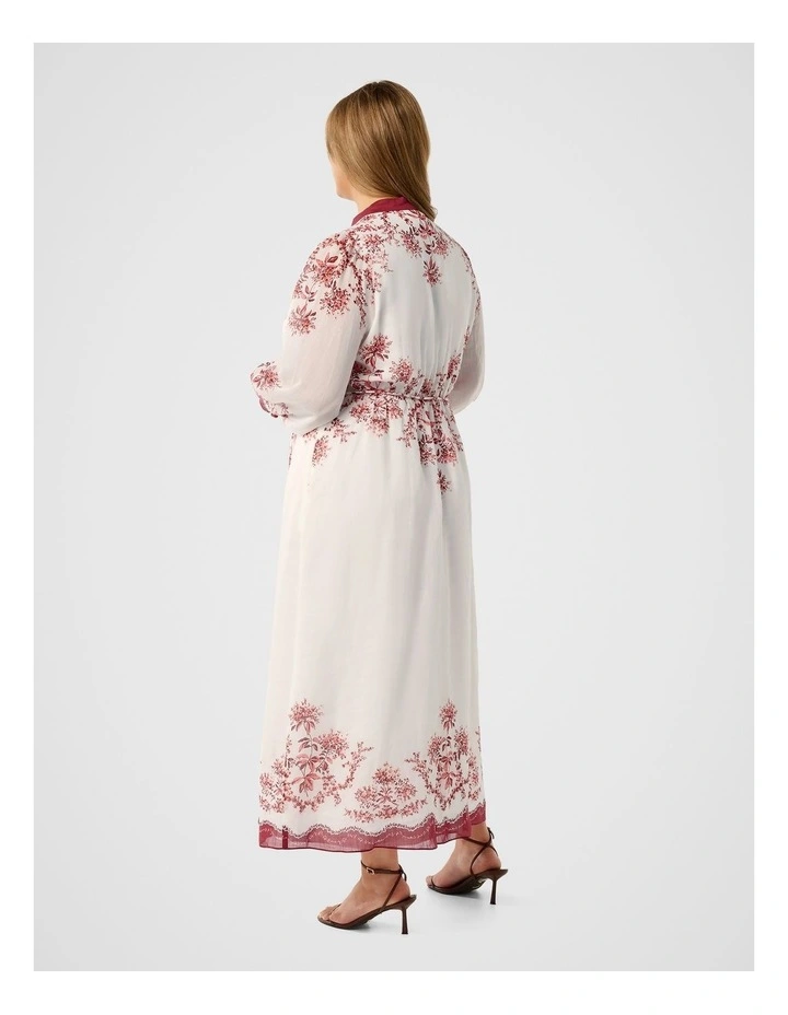 Morgan Printed Midi Dress in Multi image 2
