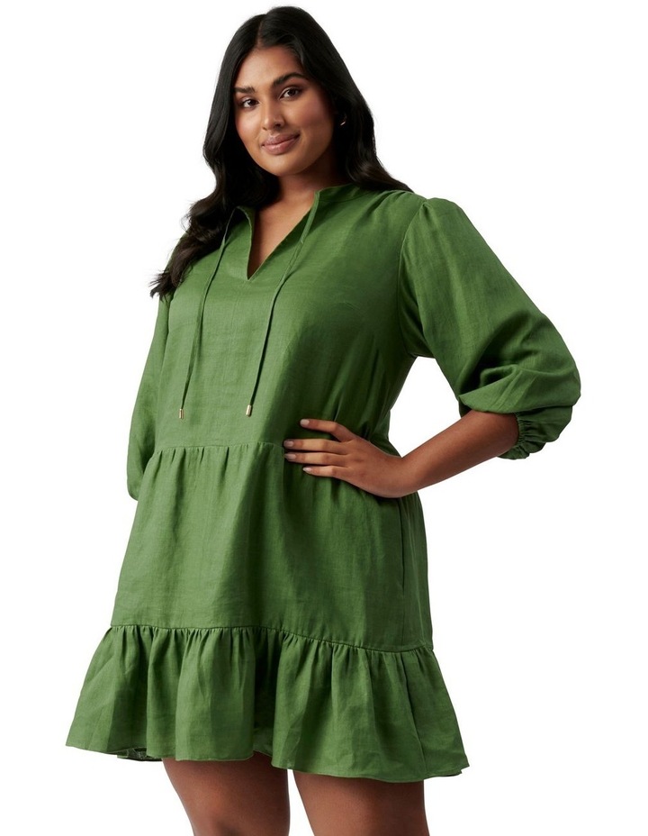 sheike python tiered dress