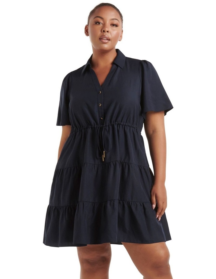 Ava Tiered Smock Dress in