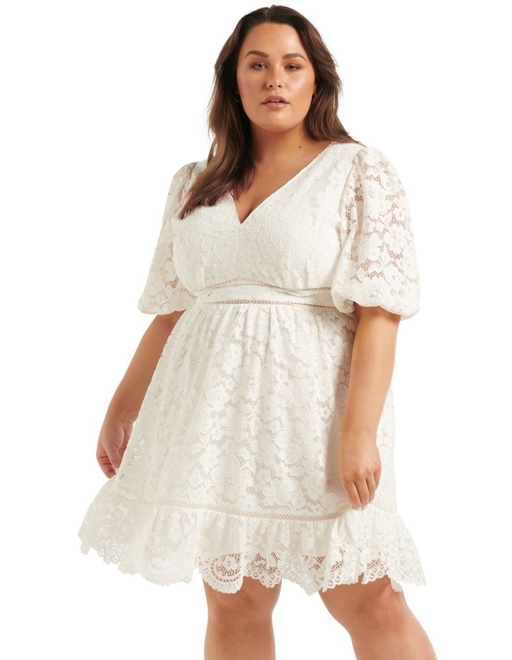 Elissa Lace Mini Dress in