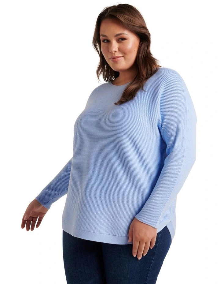Abbie Essential Knit in Blue image 3