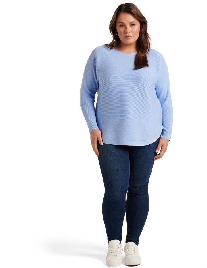 Abbie Essential Knit in Blue image 5