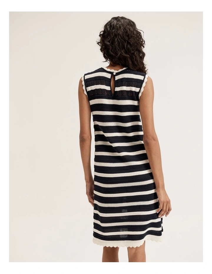 Celeste Dress in Ink/Ivory image 2