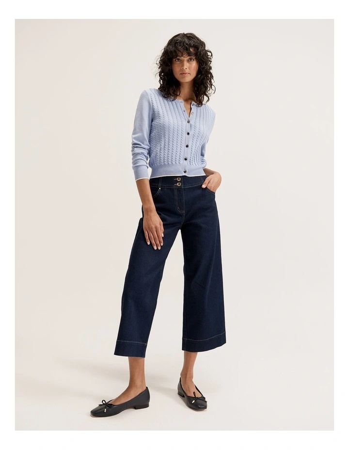 Caspian Cardi in Blue image 1