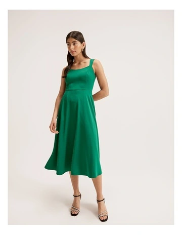 New York Dress in Emerald