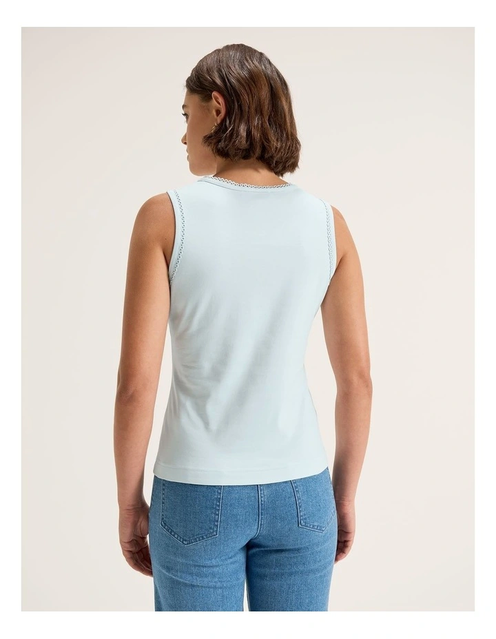 Provence Top in Cornflower image 2