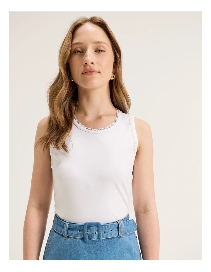 Provence Top in Ivory image 4