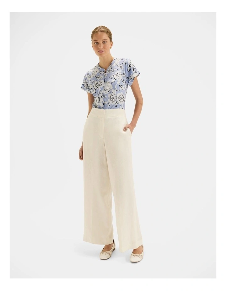 Celine Pants in Ivory image 1