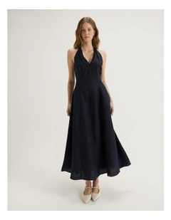 Monica Maxi Dress in Ink