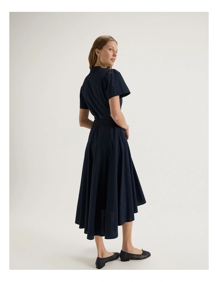 Marketa Shirtdress in Ink image 2