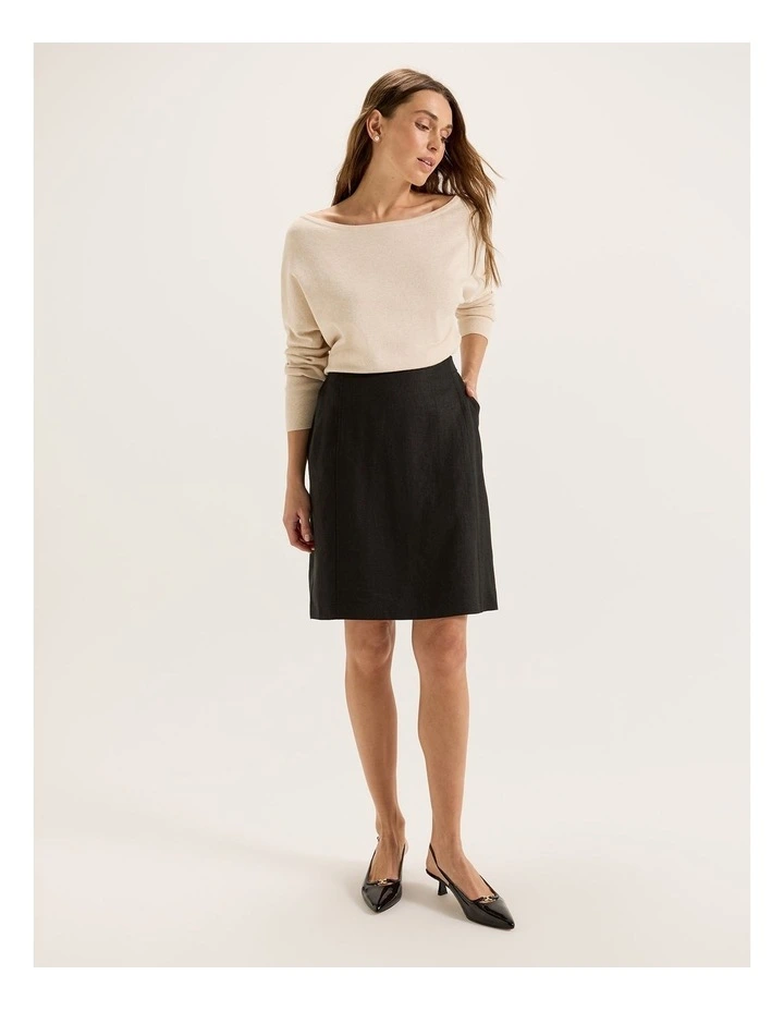 Jelena Skirt in Black image 1
