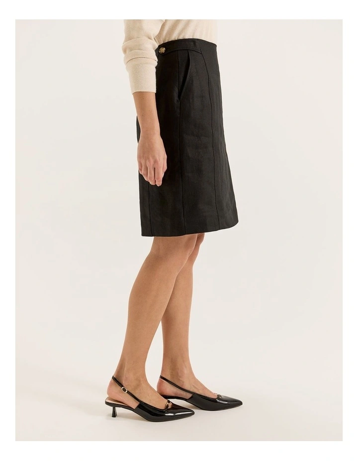 Jelena Skirt in Black image 3
