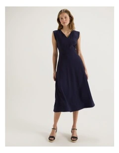 Aster Dress in Ink