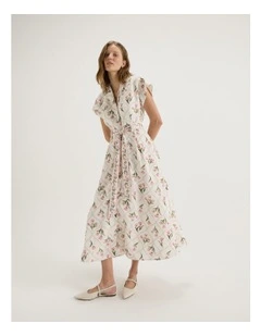 Tulip Shirtdress in Multi
