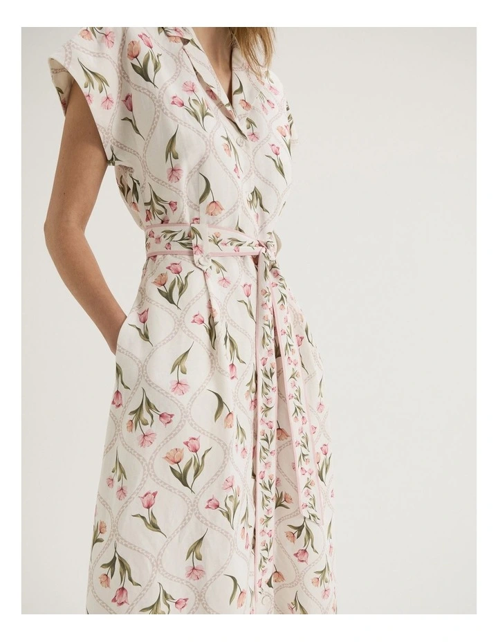 Tulip Shirtdress in Multi image 4