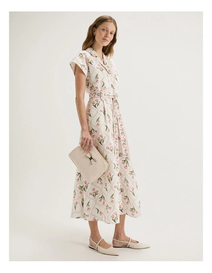 Tulip Shirtdress in Multi image 6