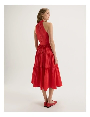 Carmen Dress in Tomato