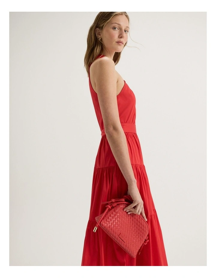Carmen Dress in Tomato image 3