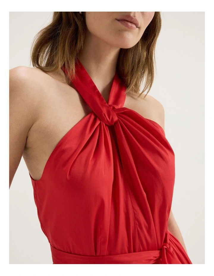 Carmen Dress in Tomato image 4