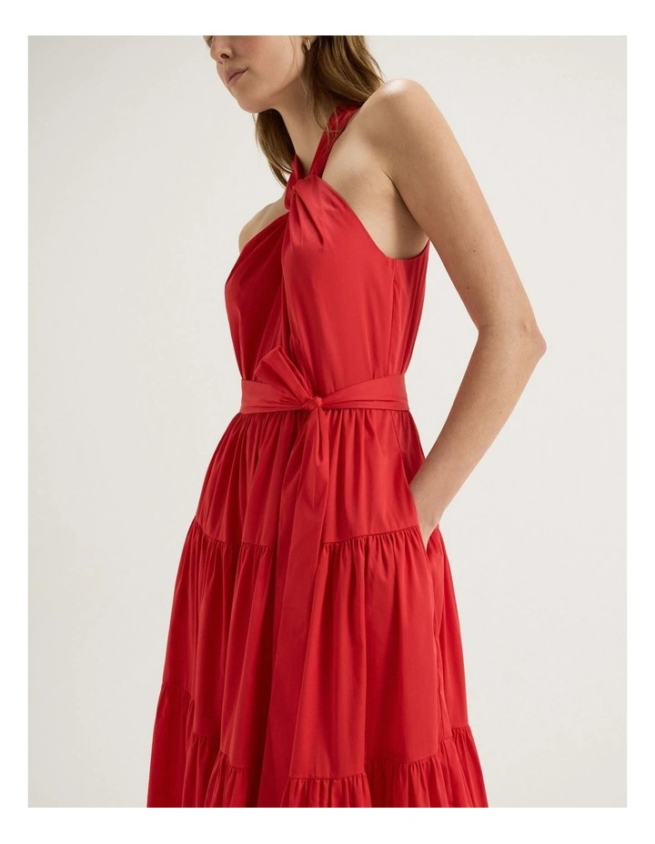 Carmen Dress in Tomato image 5