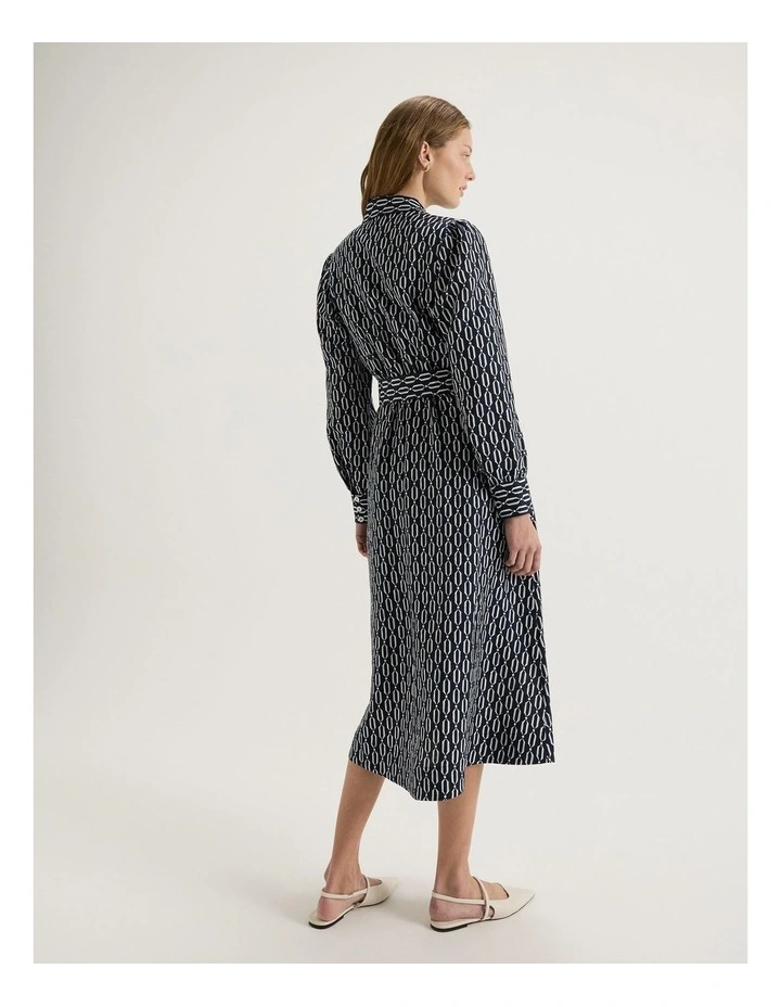 Casa Shirtdress in Ink image 2