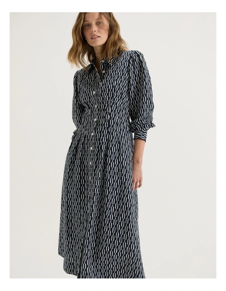 Casa Shirtdress in Ink image 5