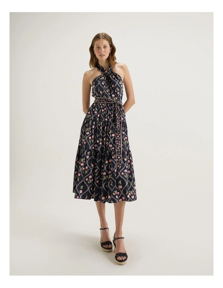 Tulip Dress in Ink image 1