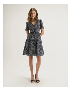Casa Mini Dress in Ink