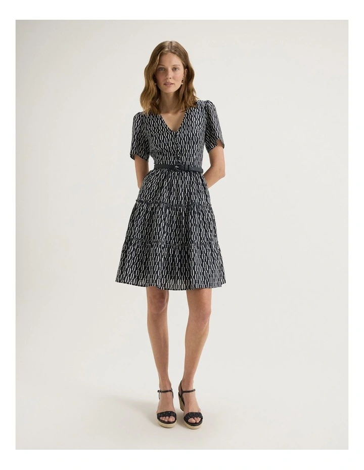 Casa Mini Dress in Ink image 1
